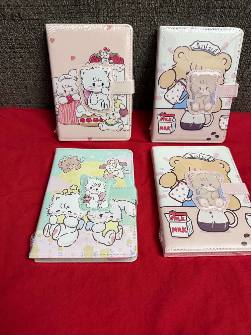 Set of 4 mikko notebooks